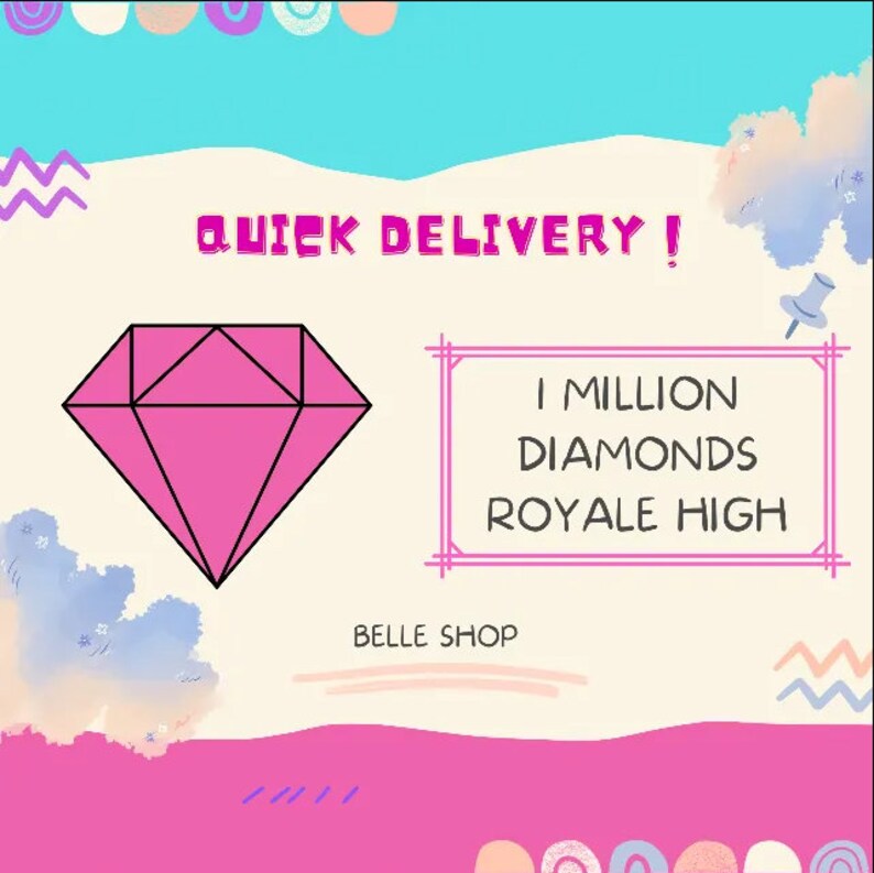 Royale High 1 Million Diamonds Etsy royale-high-1-million-diamonds-etsy