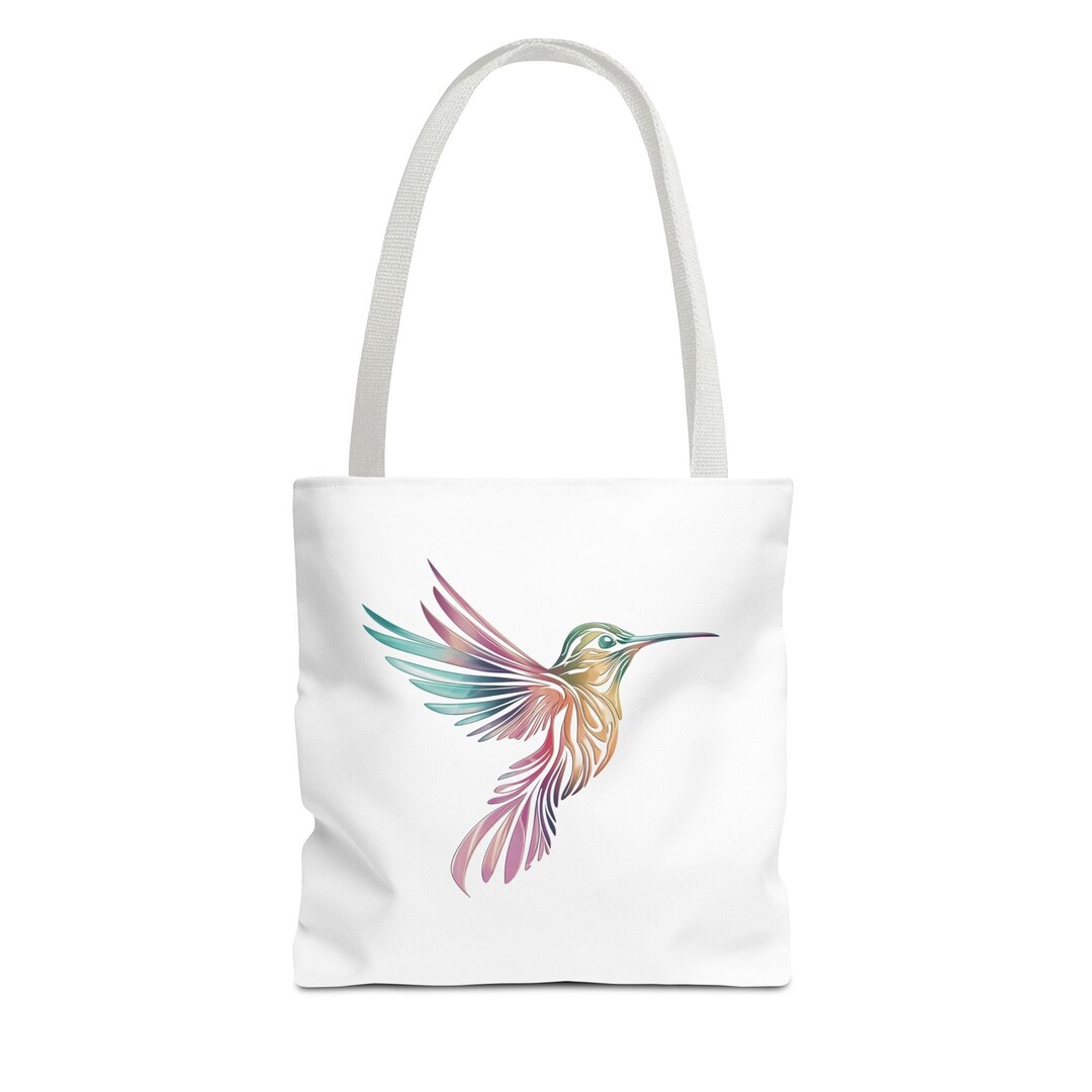 Humming Bird Tote Bag, Size and Colour Options, Every Day Use With ...