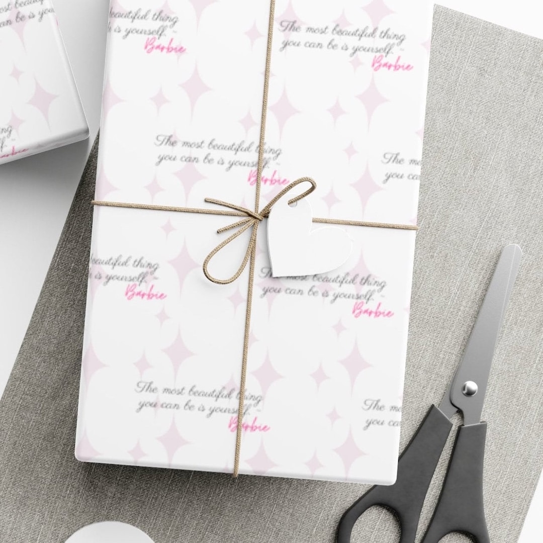 Barbie Gift Wrap Paper Barbie Birthday and Christmas - Etsy