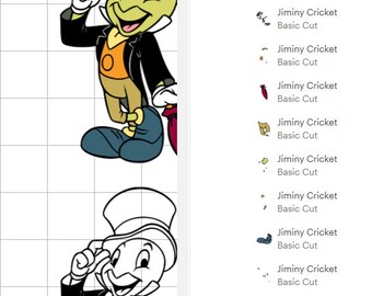 ジミニー・クリケット SVG: ピノキオ映画キャラクター クリップアート