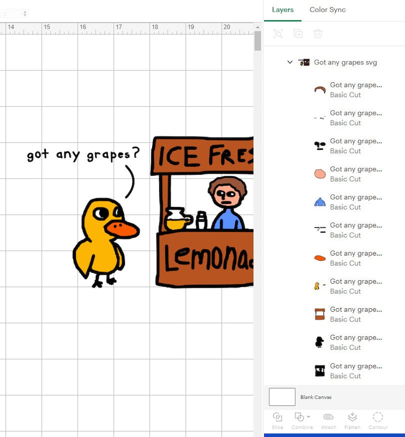 Got Any Grapes Funny Lemonade Stand Song, Svg Png Jpg, Svg Cut Files