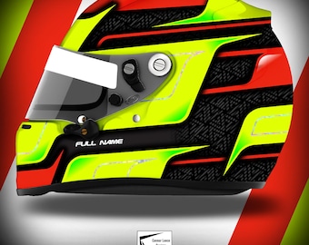 Helmet Design 1 - Arai SK6 (Paint and wrap files)