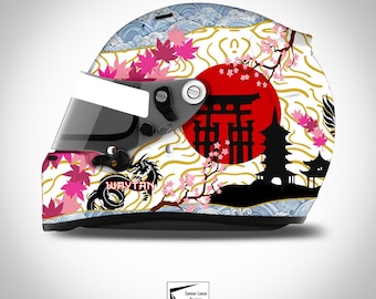 Helmet Design 6 - Japanese Helmet Design (Danzel Waytan)