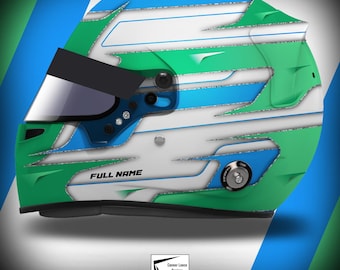 Helmet Design 2 - Bell RS7/HP7/KC7 (Paint and wrap files)