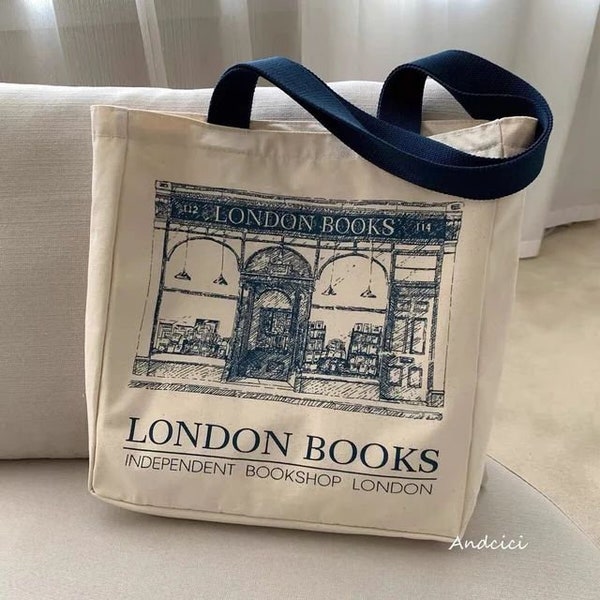 London Canvas Tote Bag