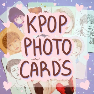 KPOP Photocards NCT, Stray Kids, Twice, Dreamcatcher, TXT