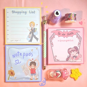 Notepads, To Do List, Shopping List, Monster High / OP