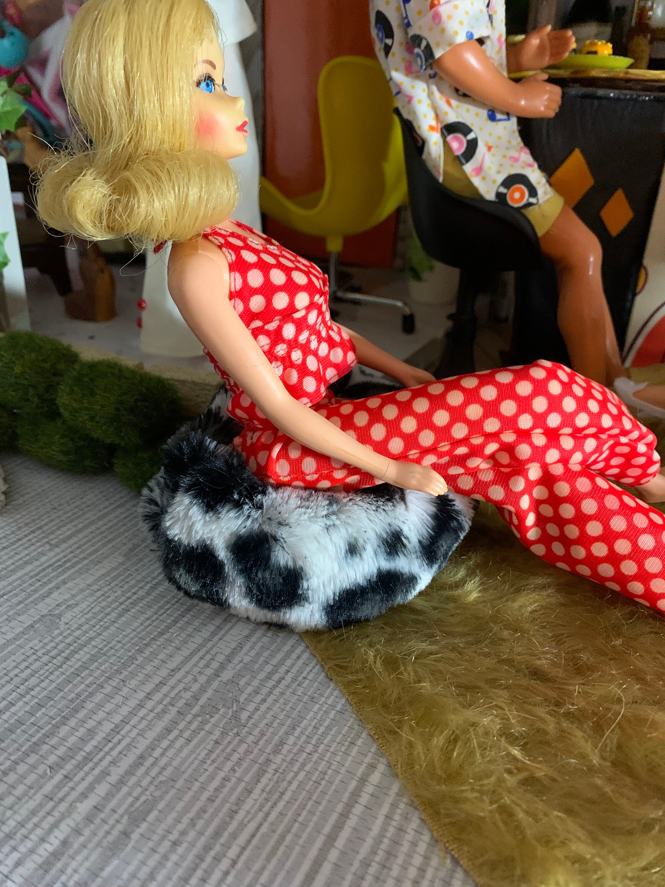 Barbie Bean Bag Chair Etsy