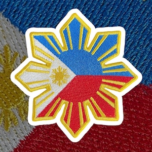 Philippines Flag Star Patch