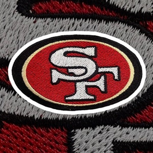 Buy 2-Pack NFL San Francisco 49ers, Football Team Logo, Embroidered Patch,  Iron On Sew On Appliques Sport Badge Emblem Sign（Size:2.2X3.3） Online at  desertcartINDIA