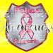 Police Badge Breast Cancer Awareness Police Badge Pink Ribbon October ...
