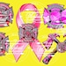 Police Badge Breast Cancer Awareness Police Badge Pink Ribbon October ...
