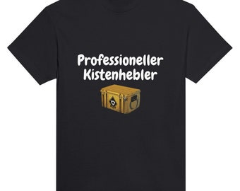 Unisex T-Shirt CSGO | Professioneller Kistenhebler | CSCO Case Gaming Merch