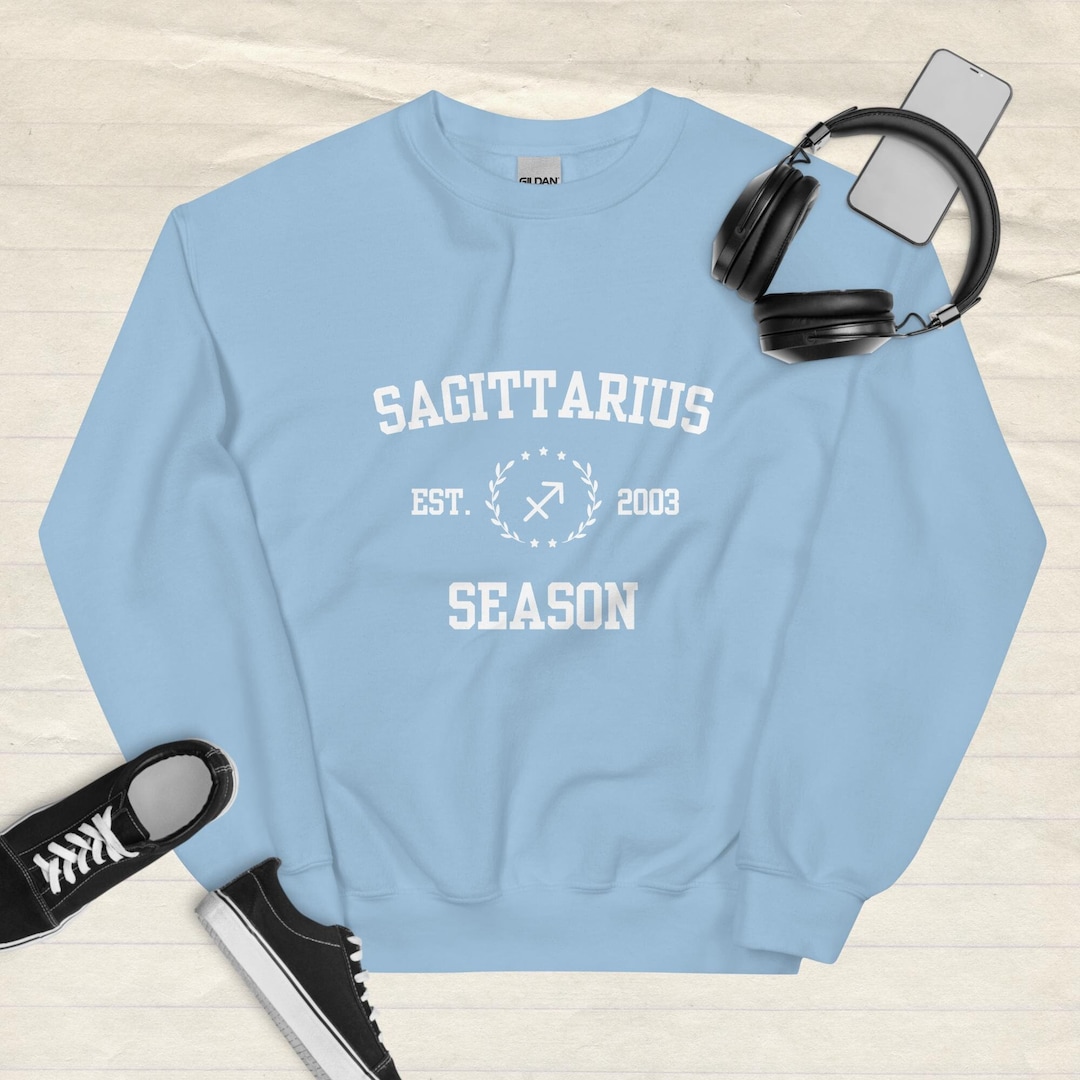 Zodiac Sweatshirt Astrology Sweatshirt Sagittarius Symbol Etsy