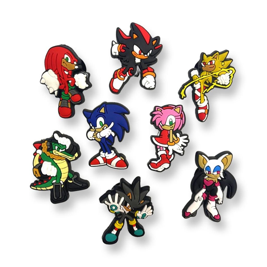 Sonic Croc Charms - Decorative Shoe Charms for Crocs - Fashionable Croc  Charm - Shoe Charm - Etsy India