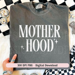 Motherhood PNG, Retro Trendy Mama Png, Cute Mom Life Png, Mother Hood Png, Cool Mom Club, Tshirt Sublimation Design, Digital Download