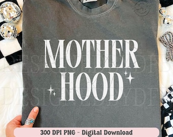 Motherhood PNG, Retro Trendy Mama Png, Cute Mom Life Png, Mother Hood Png, Cool Mom Club, Tshirt Sublimation Design, Digital Download