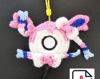 Pokemon Go Plus + Cover - Sylveon - PATTERN ONLY