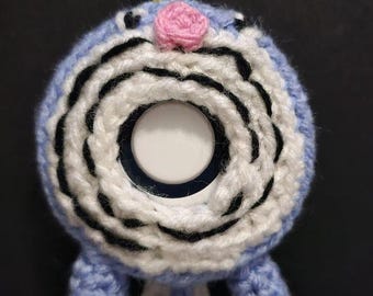 Pokemon Go Plus + Cover - Poliwag & Plain - PATTERN ONLY