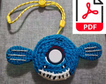 Pokemon Go Plus + Cover - Wailmer - PATTERN ONLY