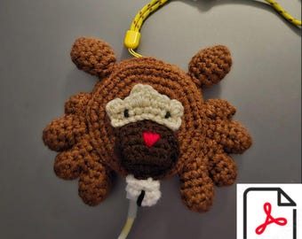 Pokemon Go Plus + Cover - Bidoof - PATTERN ONLY