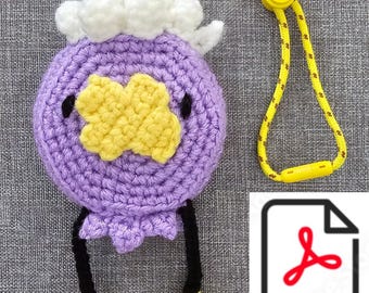 Pokemon Go Plus + Cover - Drifloon - PATTERN ONLY