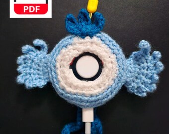 Pokemon Go Plus + Cover - Articuno - PATTERN ONLY