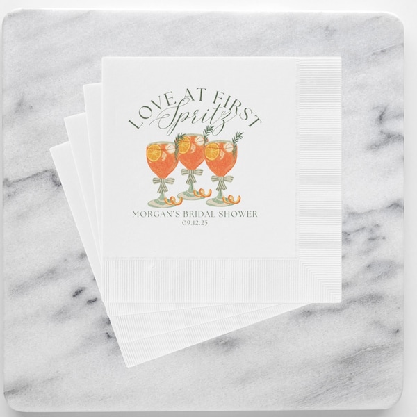 Personalized Napkin Spritz Etsy
