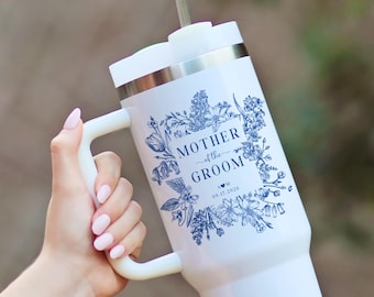 Mother of the Groom Tumbler, Personalized Mother of the Groom Gift, Gift for Mother of the Groom Mugs, Custom Mother of the Groom Cup