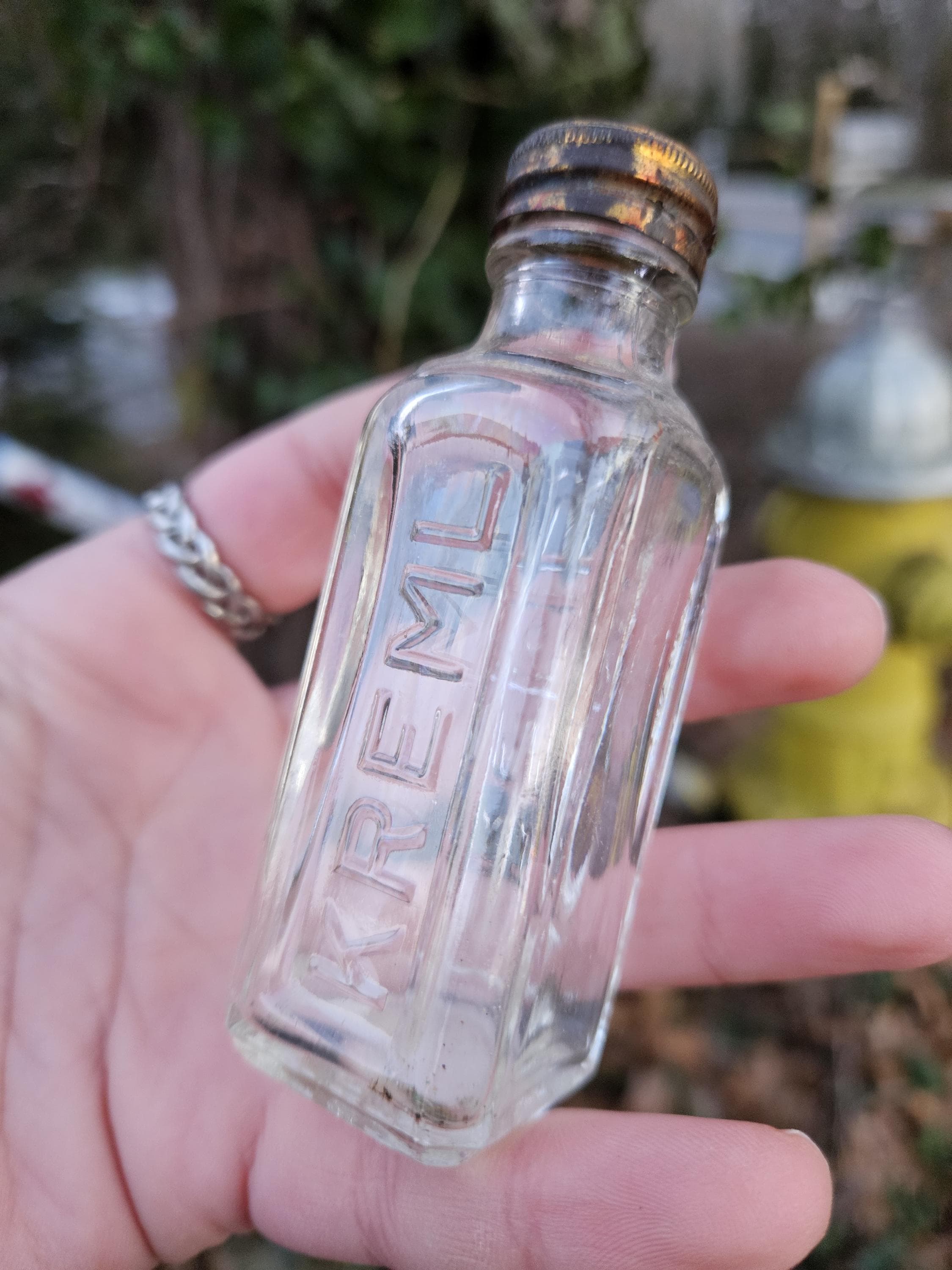 Vintage Hair Tonic Bottle - Etsy