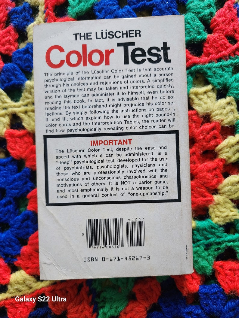 Lüscher Color Test the Remarkable Test That Reveals Personality