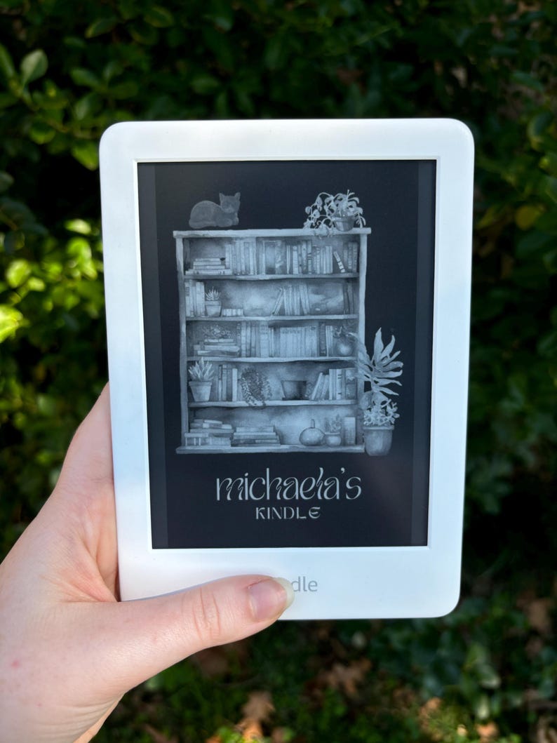 Personalized Kindle Lockscreen Custom Screensaver Kindle Accessories