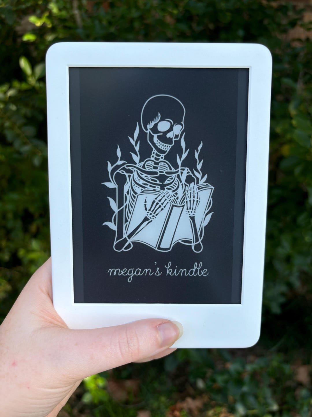 Personalized Kindle Lockscreen Custom Screensaver Ghost Accessories