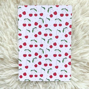 Small Cherries Kindle Case Insert | Coquette Cherry Kindle Decor | Paperwhite Oasis Colorsoft | Cute Kindle Cover | Teacup Book Accessories