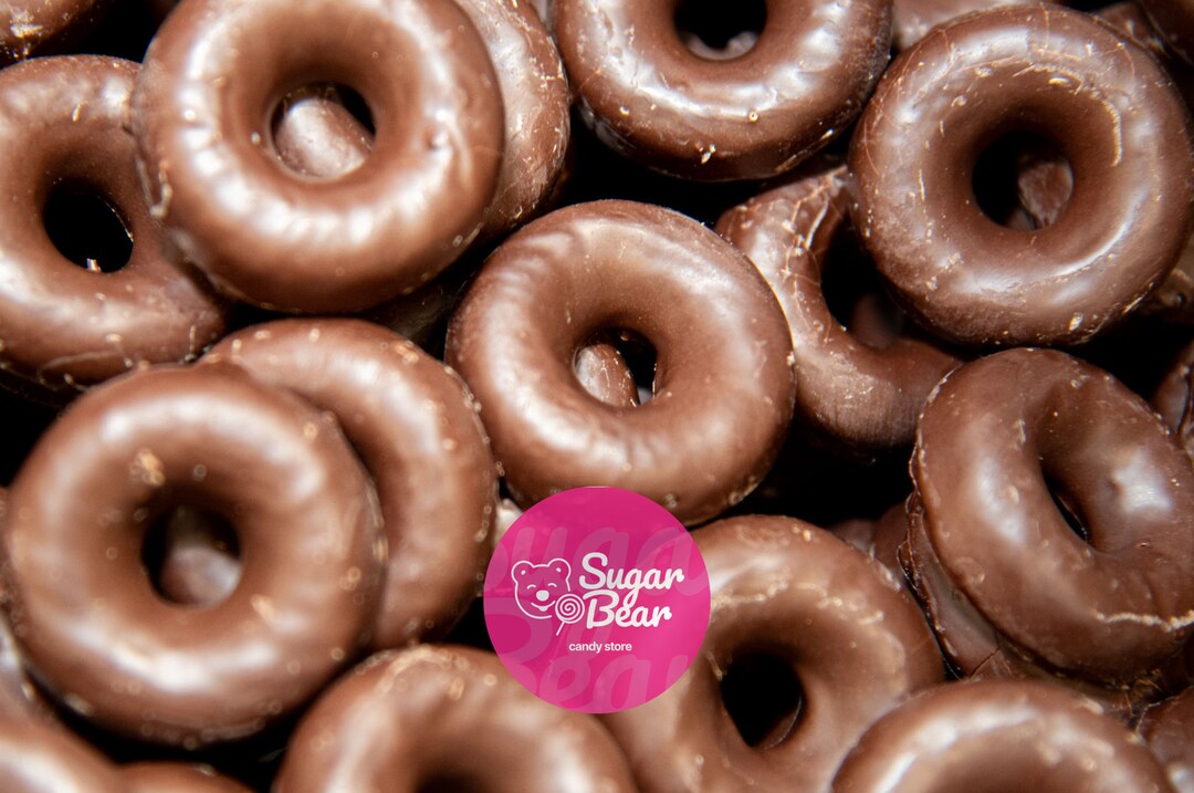 Dark Chocolatecovered Jelly Rings A Ring of Sweetness and Elegance Etsy