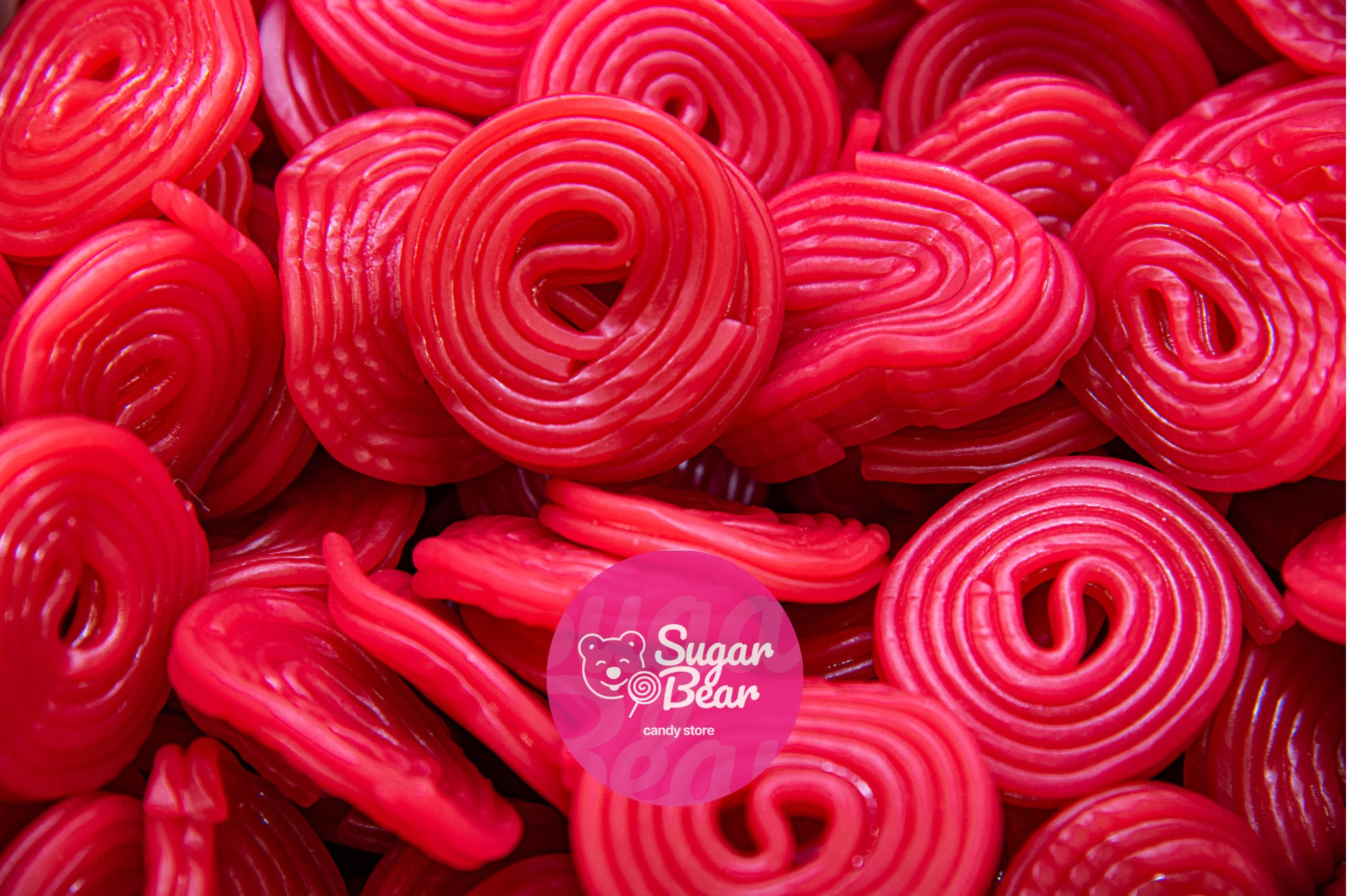 Poster Bonbons réglisse rouge