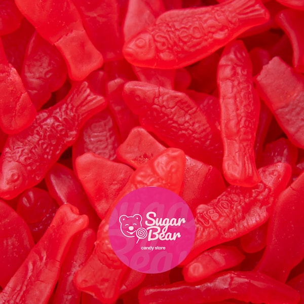 Red Swedish Fish - A Classic Splash of Sweetness