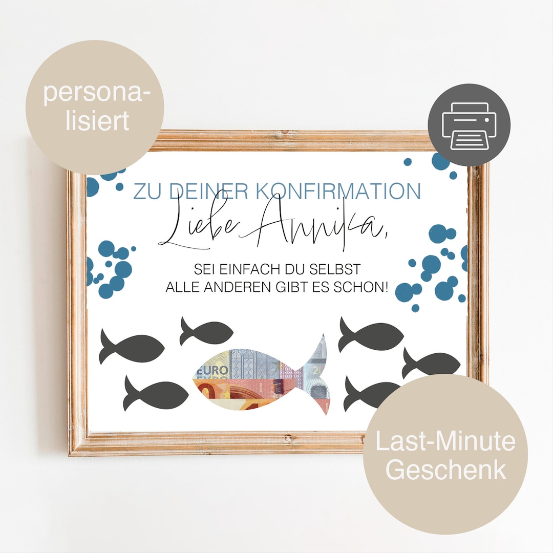 Konfirmationssprüche Glückwünsche Zur Konfirmation Mit Geldgeschenk Geldgeschenk zur Konfirmation personalisiert Mädchen & Jungen