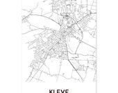 Kleve City Map Poster - Urban Elegance Captured