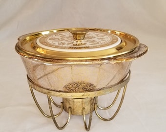 Chafing Dish - Fire King by George Briard Designer