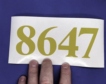 8647 | Vinyl | Many colors to choose from!