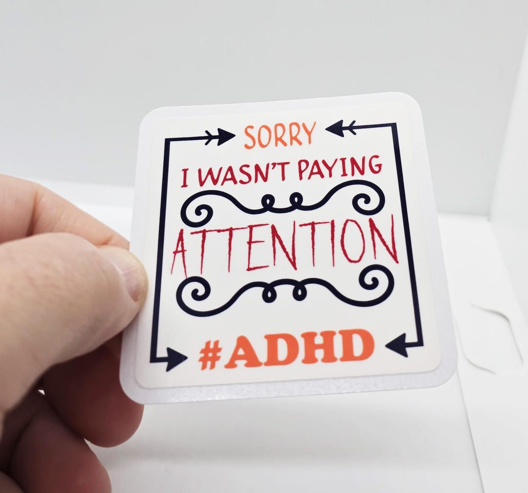 Sorry I Wasn't Paying Attention - ADHD Awareness | Neurodiversity Rocks ...