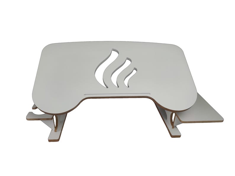 Copy for lcapote (Madeira) | 17-inch Laptop Stand, 50 deg. Tilt, Foldable Lap Desk, Portable Wood Laptop Desk for Bed, Work-from-Home Gift bild 19