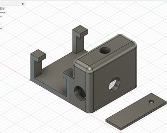 Open-air test bench style Raspberry Pi Case