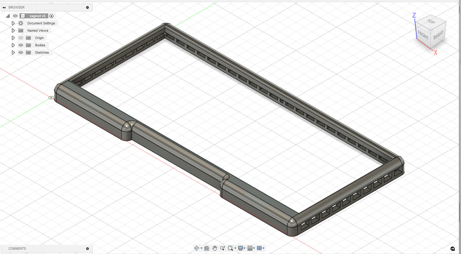 Hinged Keyboard Enclosure Etsy