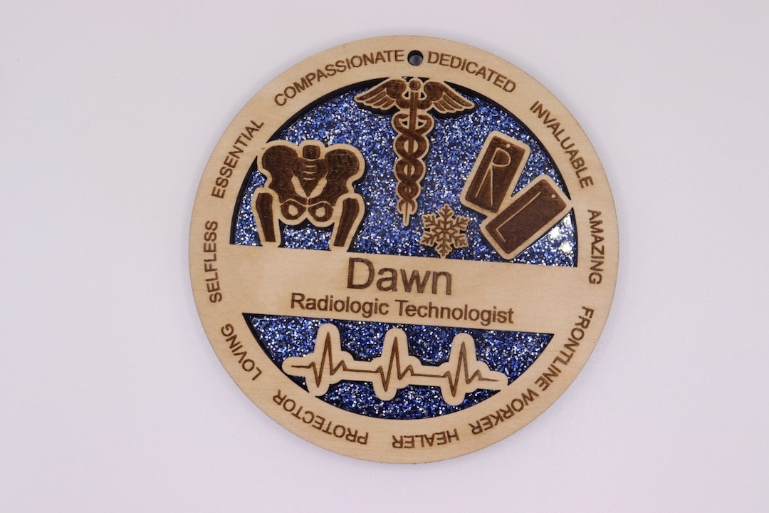 Custom Xray Tech Ornament Xray Christmas Gift Radiology Etsy