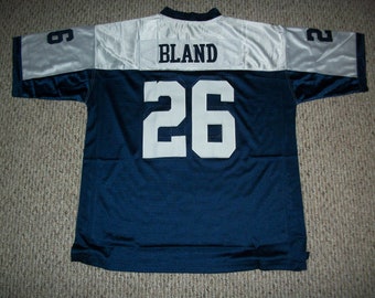 Daron Bland #26 Sewn Stitched Custom Jersey Dallas Thanksgiving Blue All Adult Sizes