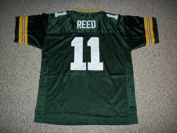 Jayden Reed 11 Sewn Stitched Custom Jersey Green Green Bay All