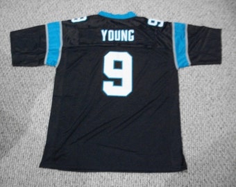 Bryce Young #9 Sewn Stitched Custom Jersey Black Carolina All Adult Sizes