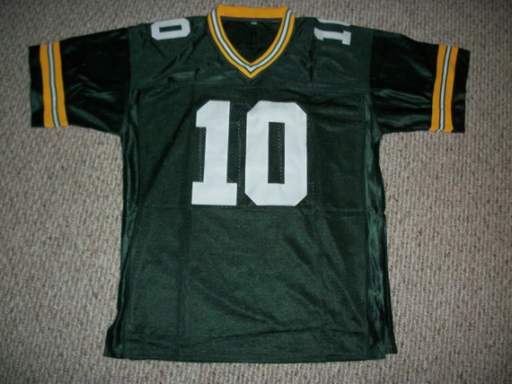 Jordan Love #10 Sewn Stitched Custom Jersey Green Green Bay All